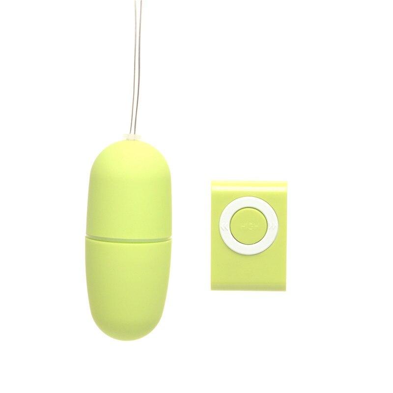 5 Colors Waterproof Portable Wireless  MP3 Vibrators Remote Control Women Vibrating Egg Body Massager Sex Toys for Woman - buysextoyth