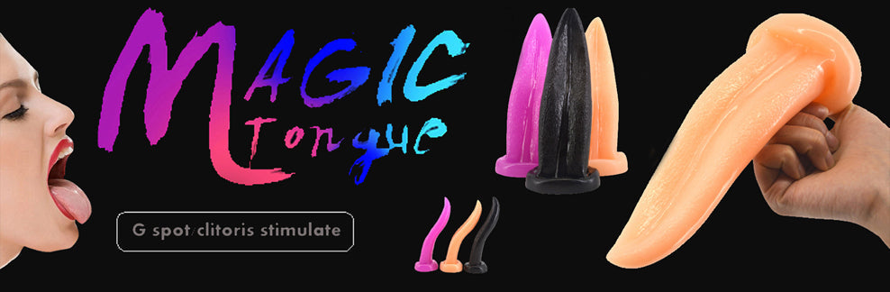 FAAK New Anal Sex Toys Dragon Tongue Tease Flirt Foreplay Clitoris Vagina Stimulate Silicone Sucker Dildo for Women Sex Shop - buysextoyth