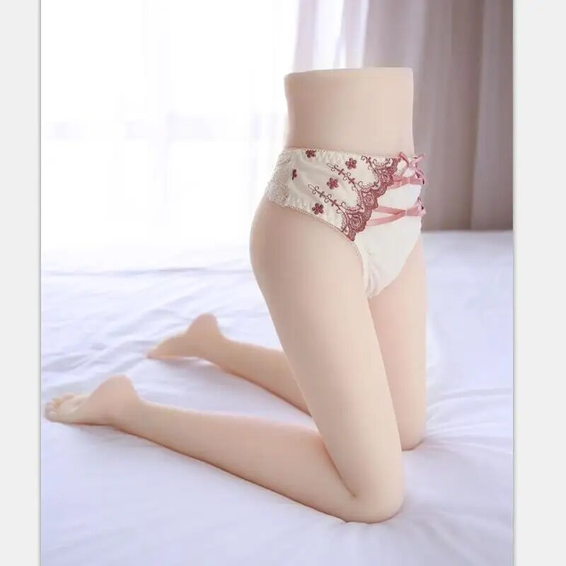 เซ็กซ์ทอยขาโลหะโครงกระดูก Half Body ตุ๊กตายาง S ที่สมจริงซิลิโคนตุ๊กตายางชาย Masturbation รักตุ๊กตาหี Sex Shop ของเล่น - buysextoyth