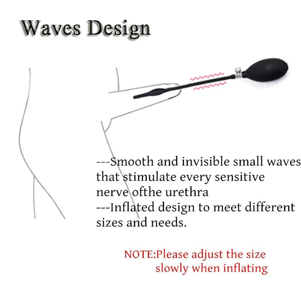 Silicone Urethral Stimulation Rod Dilator Penis Plug Catheter Male Sounding Tube Urethral Stretcher Adult Sex Toy for Men Erotic - buysextoyth