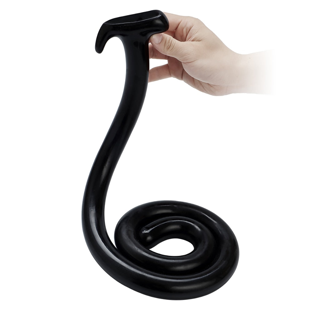 39.37 Inch Overlength Anal Plug Dildo 1 Meter Soft Anal Dilator Sex Toys for Stimulation of Vagina and Anus Extra Long Butt Plug - buysextoyth