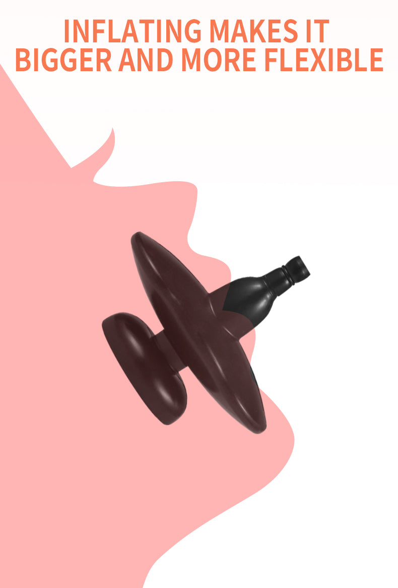 BDSM Super Huge Mouth Gag Strapless Inflatable Expansion Open Mouth Gag Restraint Bondage Adult Sex Toys for Woman Couples Slave - buysextoyth