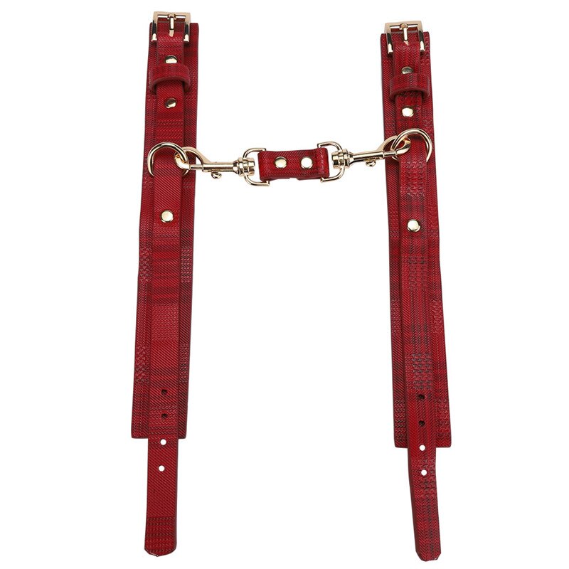 Sex Bondage BDSM Kit Restraints Set Sex Toys with Hand Cuffs Ankle Cuff Bondage Collection &amp; Whip &amp; Collar Choker SM Games - buysextoyth