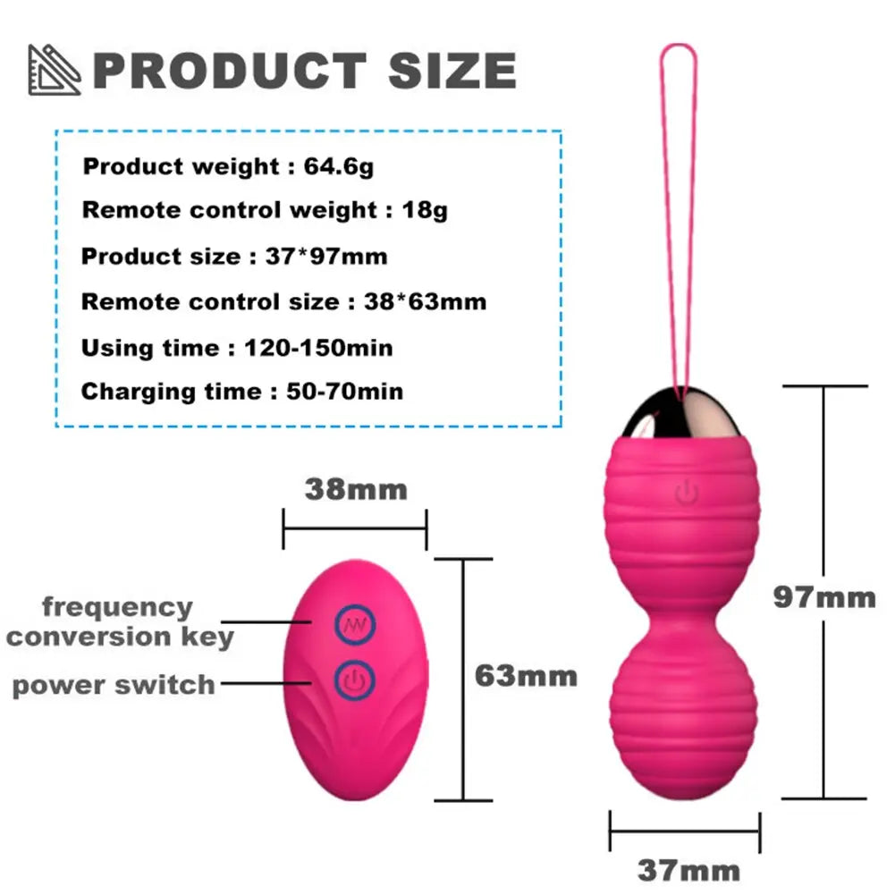 3/5Pcs Postpartum Repair Vaginal Shrinking Tight Ball Exercise Women Sex Toy Vagina Tight Exercise Trainer Massage 33sextoys