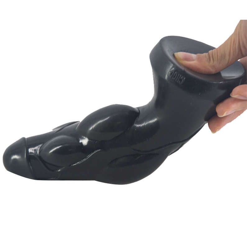Suction Cup Penis Anal Plug Masturbation Vibration Glass Plug Clitoral Pump Intimate Toys for Husband Pig Tail Adults Sm Toys - buysextoyth
