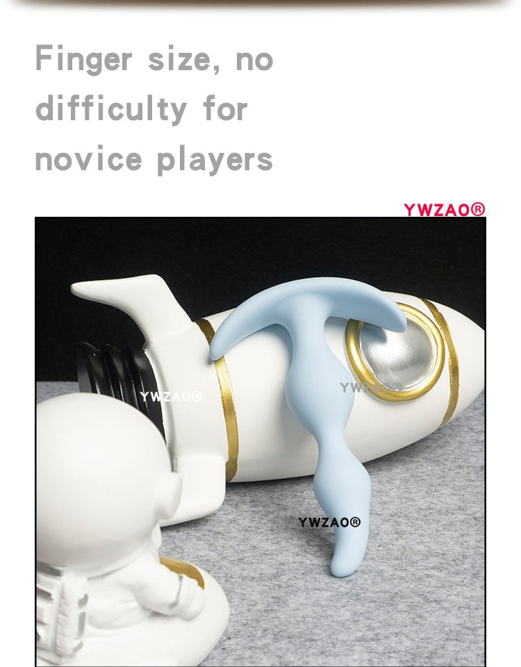 YWZAO Ass Women Sex Toys Men Intimate Silicone Erotic Bdsm Goods Big Butt Prostate Massager for Adults 18 Anal Plug G05 - buysextoyth