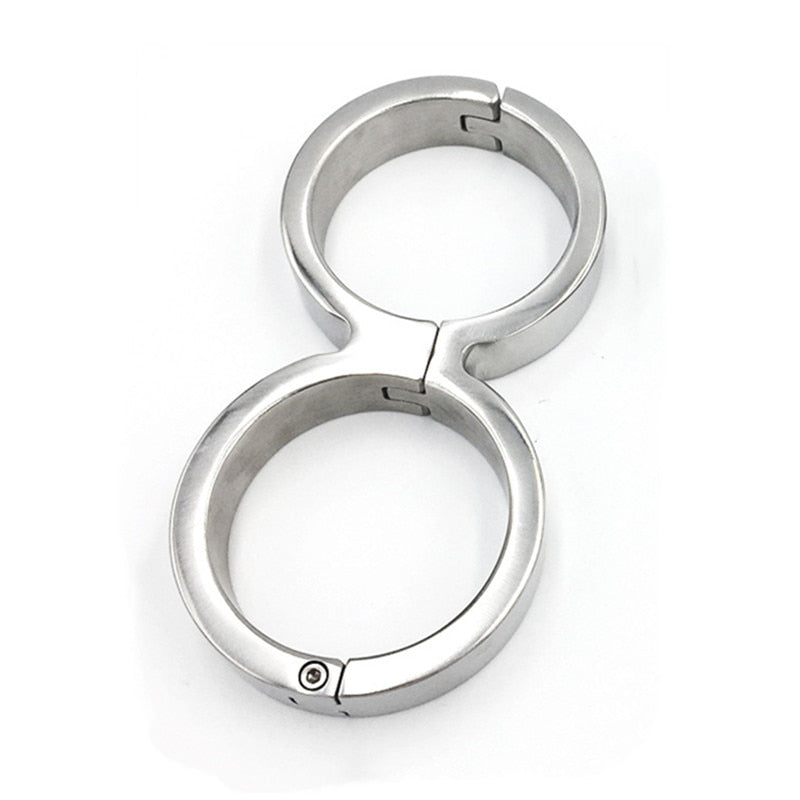 Heavy Stainless Steel Handcuffs Ankle Cuff Bondage BDSM Fetish Adult Sex Toys for Woman Screw Sex Toy Bundle Sex Shop China 18+ - buysextoyth