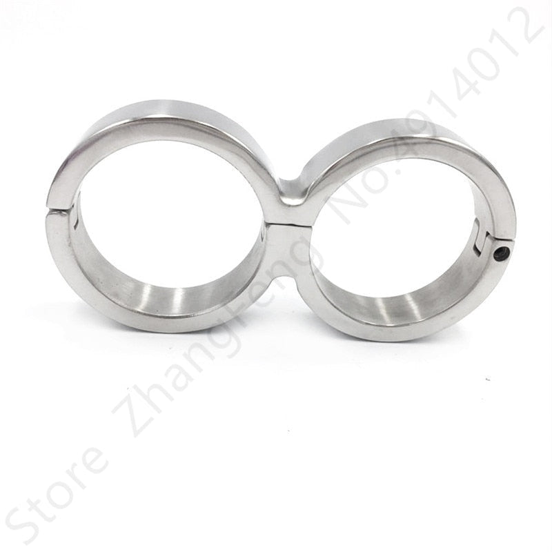 Heavy Stainless Steel Handcuffs Ankle Cuff Bondage BDSM Fetish Adult Sex Toys for Woman Screw Sex Toy Bundle Sex Shop China 18+ - buysextoyth