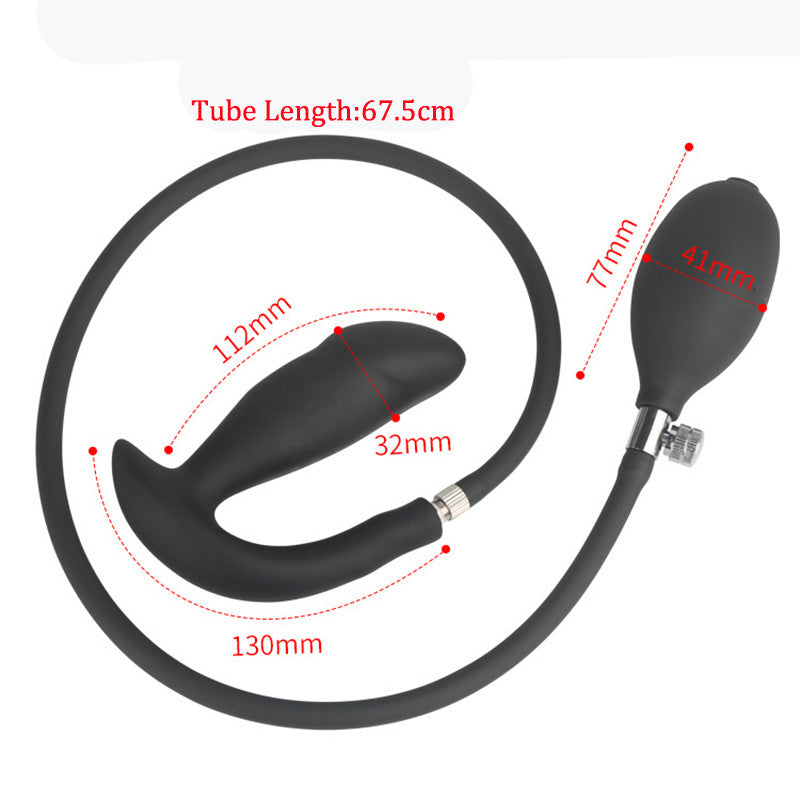 Inflatable 250MM Super Large Silicone Anus Dilator Anal Plug Dildo Pump Women Sex Toys Butt Vagina Stimulate Prostate Massage 18 - buysextoyth