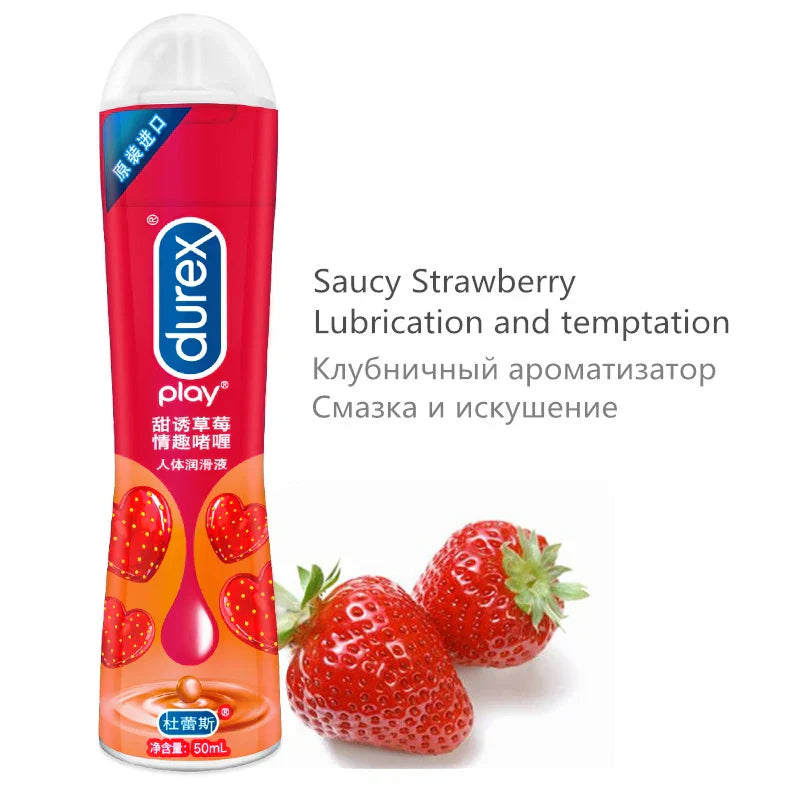 Durex Lubricants Fruit Water Based Lubricant 50ml Massage Orgasm Anal Vaginal Gel Intimate Products Adult Sex Toys For Couples - buysextoyth