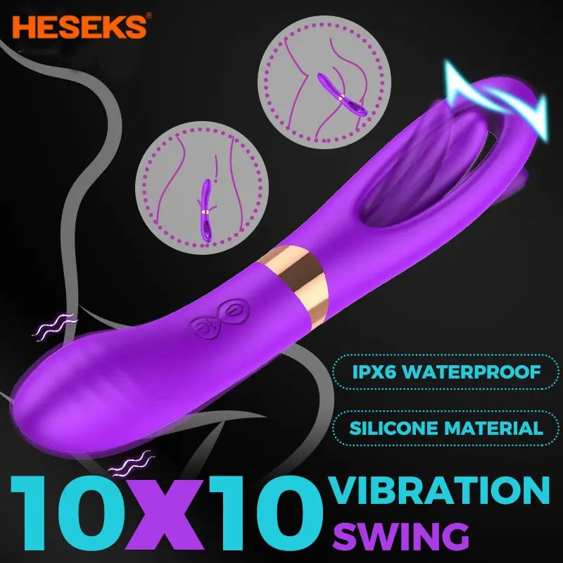 G-Spot เครื่องสั่นดิลโด้ผู้หญิงเครื่องสั่นคลิตอริสเซ็กซ์ทอยกระตุ้นคลิตอริสเครื่องสำเร็จความใคร่ผู้หญิงสินค้าผู้ใหญ่ - buysextoyth