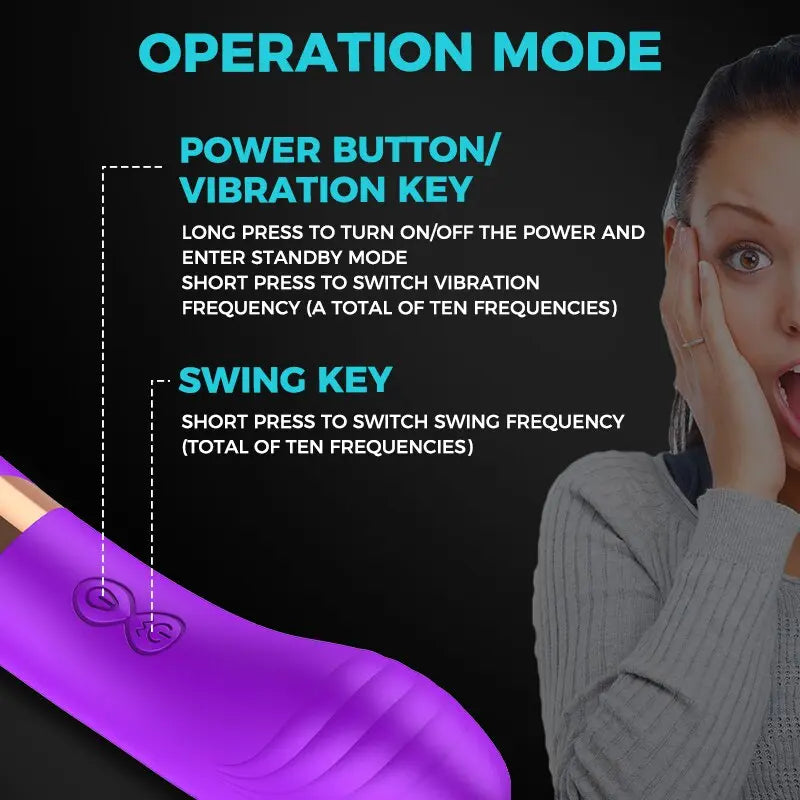 G-Spot เครื่องสั่นดิลโด้ผู้หญิงเครื่องสั่นคลิตอริสเซ็กซ์ทอยกระตุ้นคลิตอริสเครื่องสำเร็จความใคร่ผู้หญิงสินค้าผู้ใหญ่ - buysextoyth