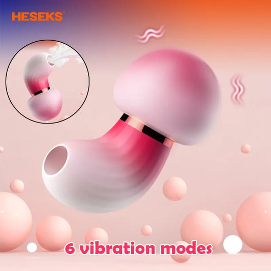 เห็ด Vibrators ไข่ผู้หญิง6โหมดการสั่นสะเทือนเซ็กซ์ทอยสำหรับผู้หญิง Strong ดูดแบบพกพาผู้ใหญ่ของเล่นสำหรับผู้หญิง - buysextoyth