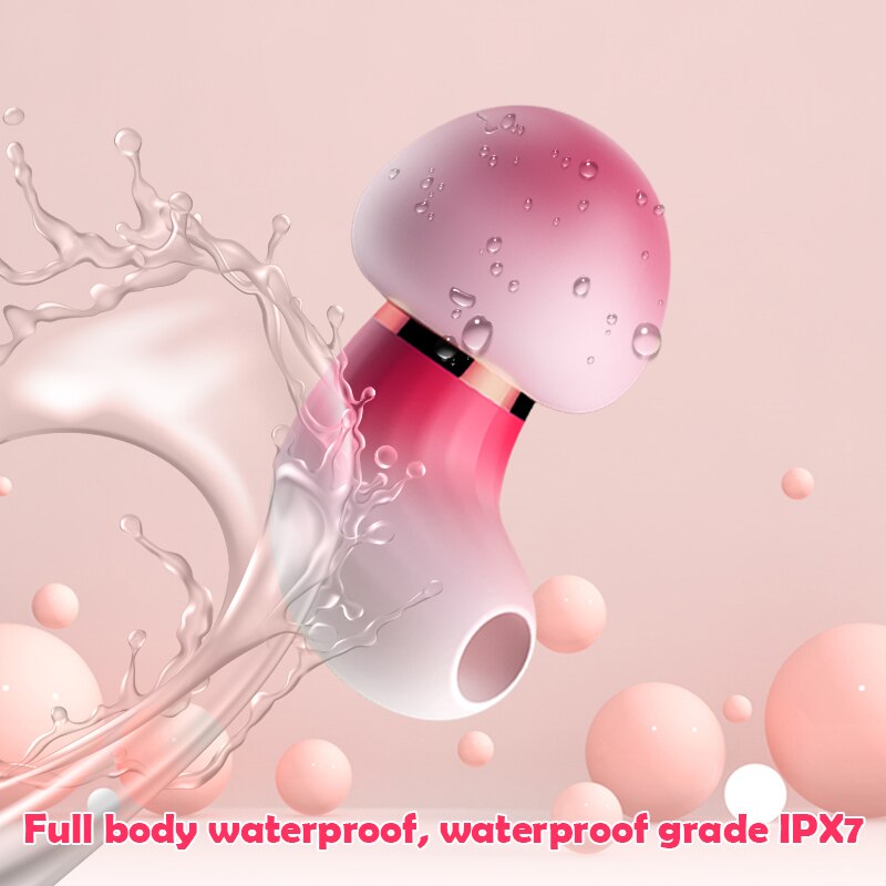 เห็ด Vibrators ไข่ผู้หญิง6โหมดการสั่นสะเทือนเซ็กซ์ทอยสำหรับผู้หญิง Strong ดูดแบบพกพาผู้ใหญ่ของเล่นสำหรับผู้หญิง - buysextoyth