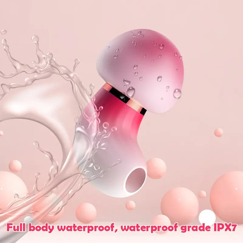 เห็ด Vibrators ไข่ผู้หญิง6โหมดการสั่นสะเทือนเซ็กซ์ทอยสำหรับผู้หญิง Strong ดูดแบบพกพาผู้ใหญ่ของเล่นสำหรับผู้หญิง - buysextoyth