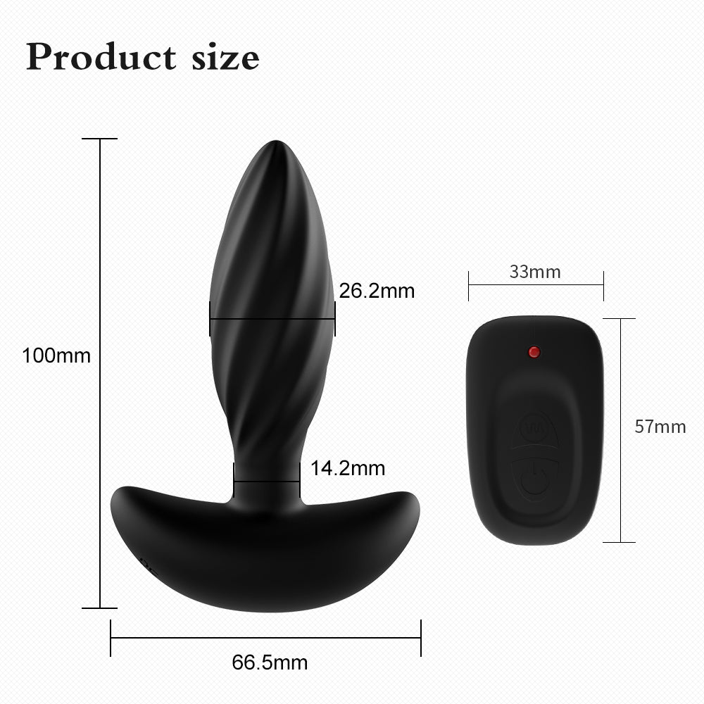 Vibrator Butt Plug for Men Prostate Massager Masturbators Woman Gay Dildo for Anal Vibrators Stretching Devices Sex Shop Toys - buysextoyth