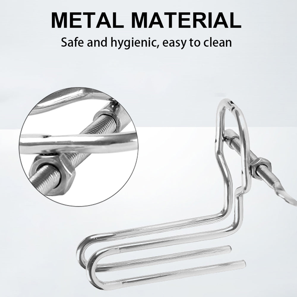 Adjustable Stainless Steel Anal Expander Vaginal Speculum BDSM Slave Anus Pussy Dilator Anal Toys Anal Vagina Enema Sex Products - buysextoyth