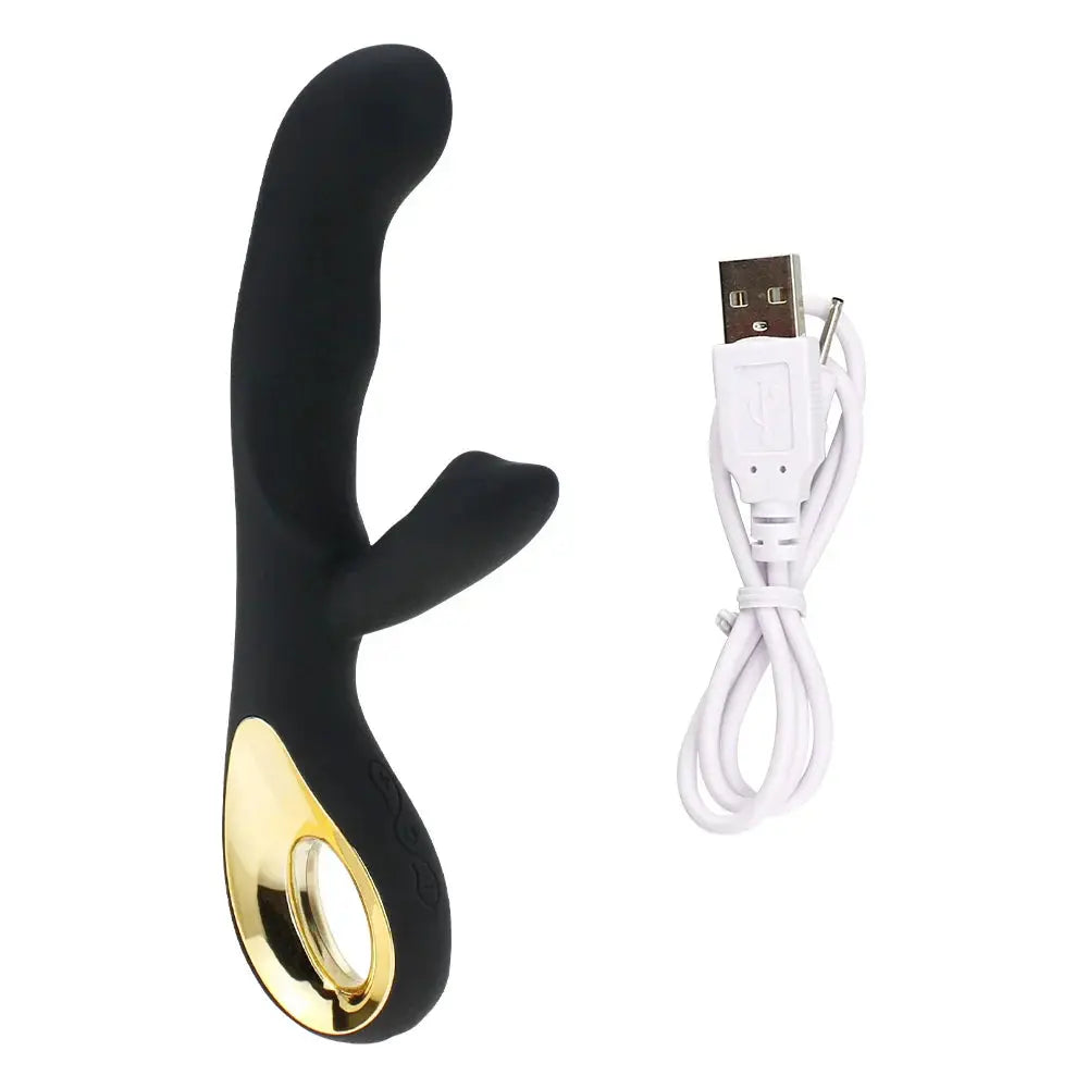 G Spot Rabbit Dildo Vibrator Orgasm Adult Toys USB Charging Powerful Masturbation Sex Toy for Women Waterproof Adult Sex Product - buysextoyth