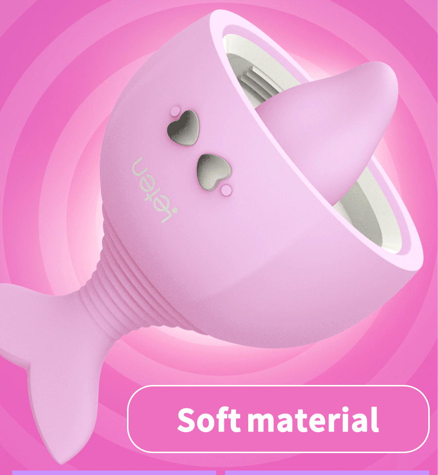 Leten Sucking Vibrator Female Tongue Lick Nipple Clit Pussy Oral Blowjob Clitoris Stimulator Sucker Vibrating Sex Toy for Couple - buysextoyth