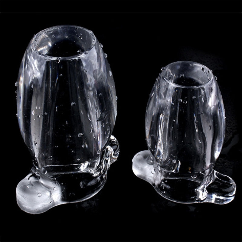 Hollow Anal Plug Anal Extender Dilator Butt Plug Peep Vagina and Aual Enema Sex Toys for Men Gay Sex Products - buysextoyth