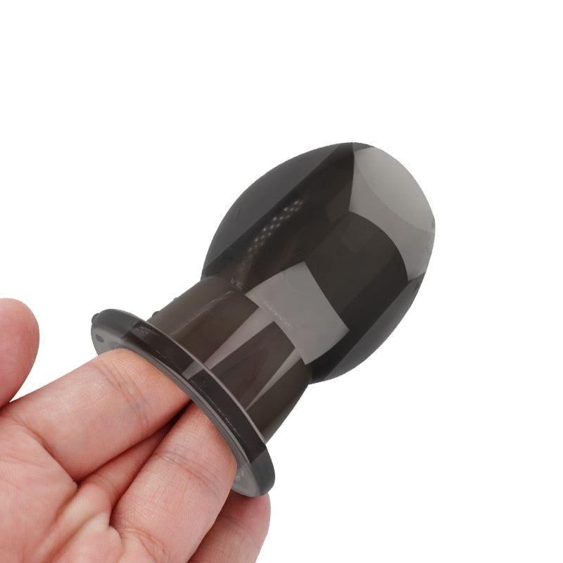 Hollow Vagina Butt Plug with Stopper Plug Anal Expender Anal Dilator Speculum Men Prostate Massage Sex Toy for Gay - buysextoyth