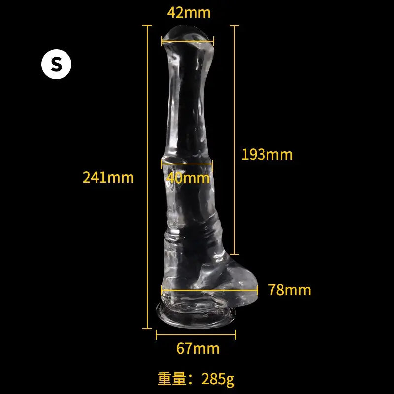 Horse Whip Anal Plug/Dilator /Sex Toys for Men Women Prostate Massager G-spot Stimulation Butt Dildo Masturbator Adult Toy - buysextoyth