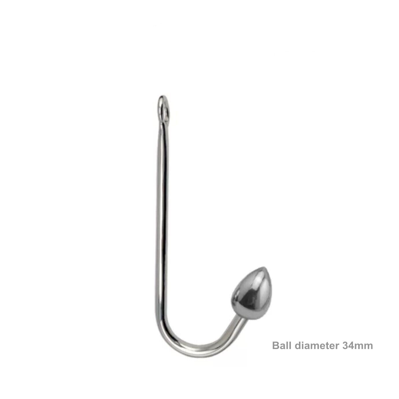 Hot Erotic Sexy Anal Hook Ball Stainless Steel SM Butt Plug Hook Anal Sex Toys for Couples Adult Sex Games Sexy Toys - buysextoyth