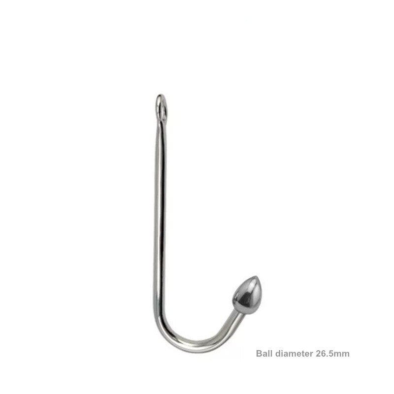 Hot Erotic Sexy Anal Hook Ball Stainless Steel SM Butt Plug Hook Anal Sex Toys for Couples Adult Sex Games Sexy Toys - buysextoyth