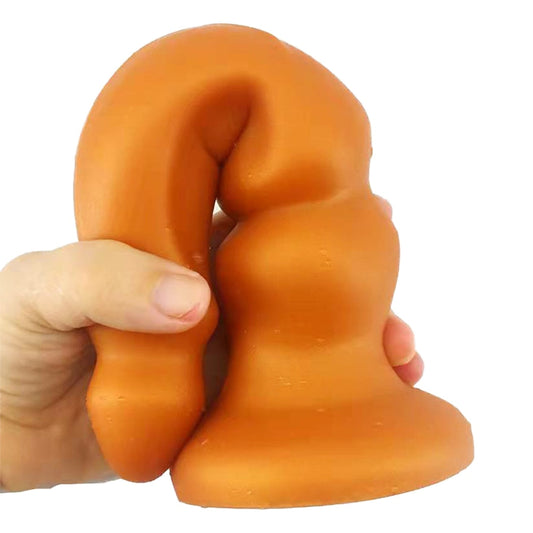 Huge Butt Plug Sex Shop Soft Material Anal Plug with Powerful Sucker Adult Product Female Masturbator Erotic Sex Toys for Couple - buysextoyth