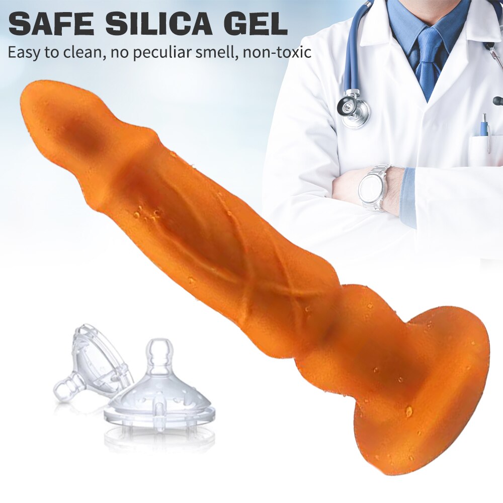Huge Butt Plug Sex Shop Soft Material Anal Plug with Powerful Sucker Adult Product Female Masturbator Erotic Sex Toys for Couple - buysextoyth