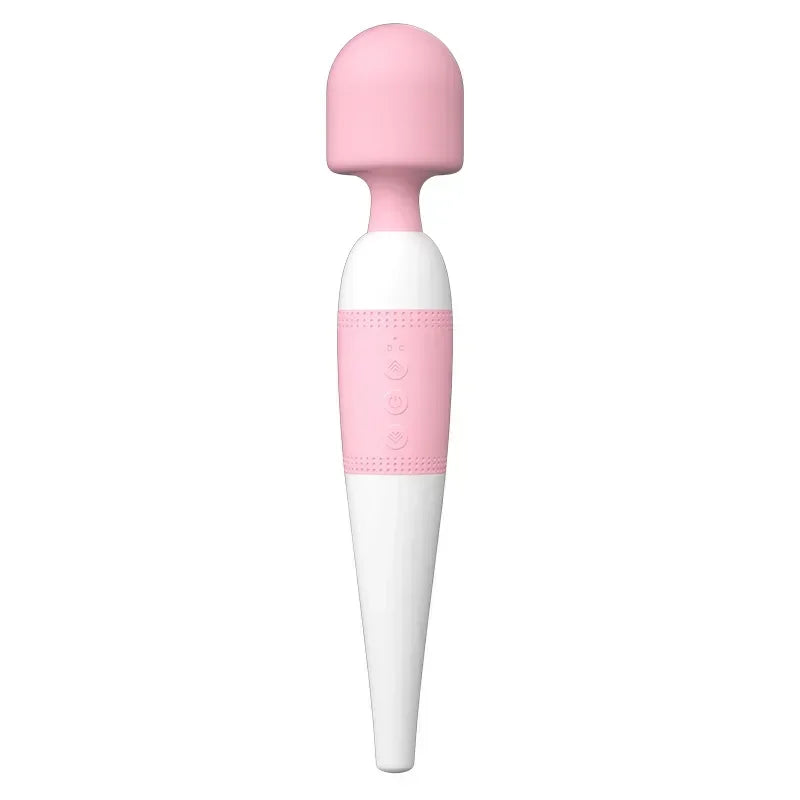 Huge Head Vibrator for Female Masturbation Orgasm AV Tongue Magic Wand Massager Nipple Clitoris Stimulator Sex Toys for Woman 18 - buysextoyth