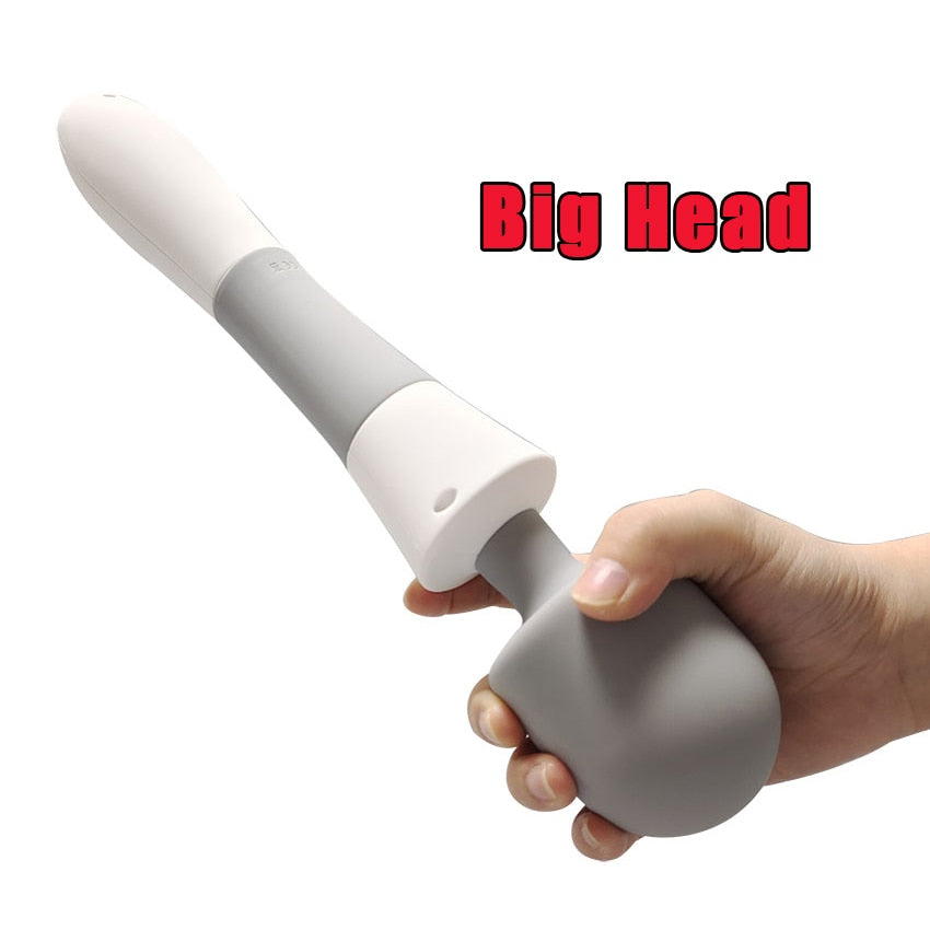 Huge Magic Wand Powerful Vibrators for Women Big AV Stick Female Clitoris G Spot Body Massager Adult Vibrator Sex Toys for Woman - buysextoyth