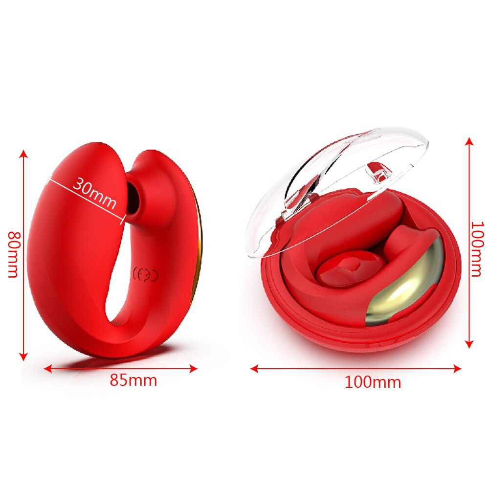 IKOKY Dildo Vagina Sucking Vibrators Sex Toys for Women USB Charging Case Free Bend  Clitoris Stimulator Nipple Sucker - buysextoyth