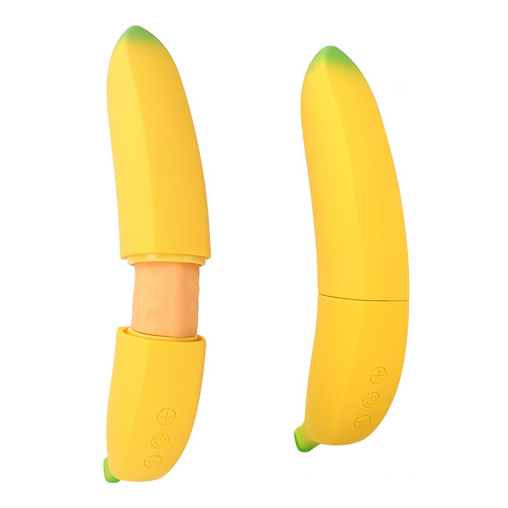 Female Masturbator Realistic Dildo Banana Vibrator Sex Toys for Women 7 Speed G-spot Vagina Stimulator - buysextoyth