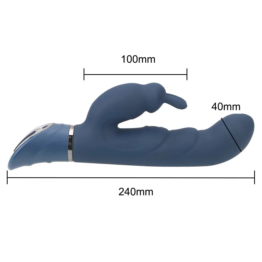 IKOKY Rabbit Vibrator G Spot Dildo Vibrator for Women 10 Vibration Modes .Waterproof Bunny Vibrator Clitoral Vibrator Sex Toys - buysextoyth