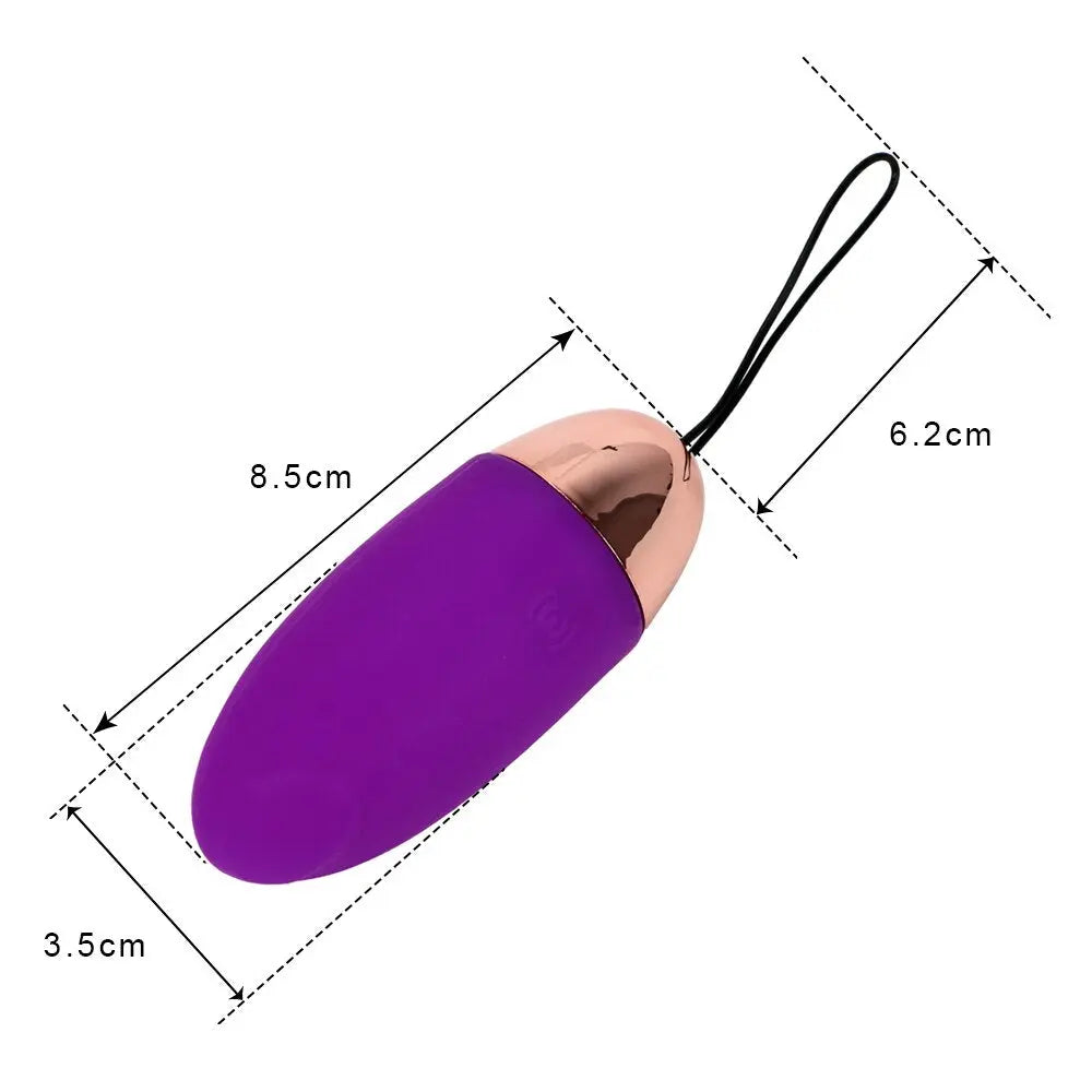 IKOKY Vibrating Egg 10 Speed Vibrator G-spot Massage Clitoris Vagina Stimulator Sex Toys for Women Adult Products Waterproof - buysextoyth