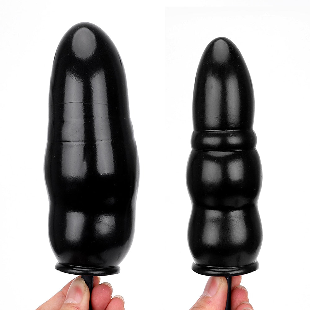 Inflatable Dildo Butt Plug Anal Expander Sex Toys for Women Men Couples Games Vaginal Dilator Prostate Massager Erotic Products - buysextoyth