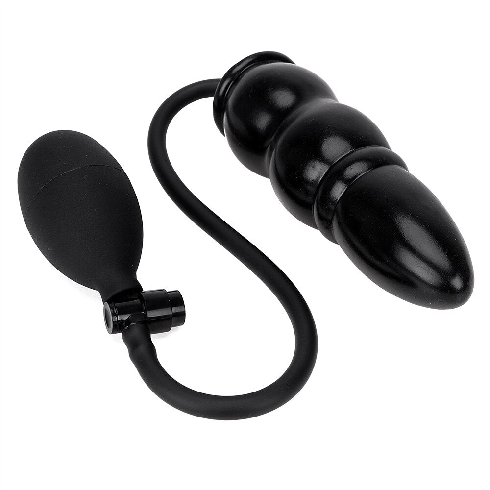 Inflatable Dildo Butt Plug Anal Expander Sex Toys for Women Men Couples Games Vaginal Dilator Prostate Massager Erotic Products - buysextoyth
