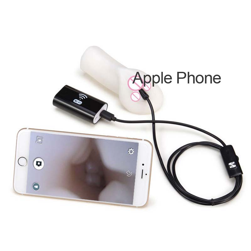 Intelligent Pussy Anal Vagina Voyeur Camera 7mm Inspection Borescope Waterproof Erotic Adult Game Sex Toys for Woman Couples - buysextoyth