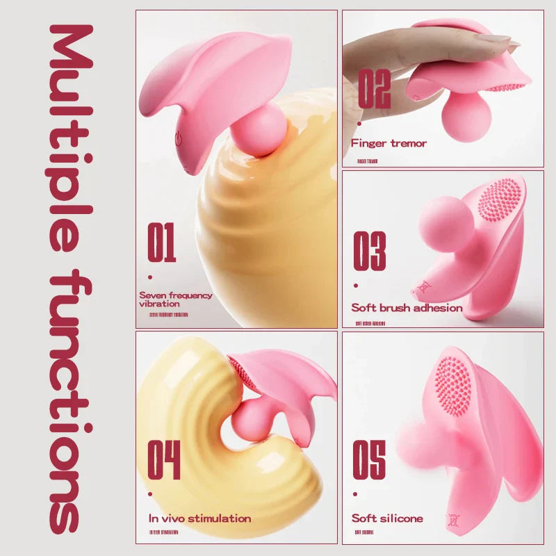 Invisible Wear Vibrators for Women Massager Vibrates Clitoris G Spot Jump Egg Sex Products Sextoys Adult Toy - buysextoyth