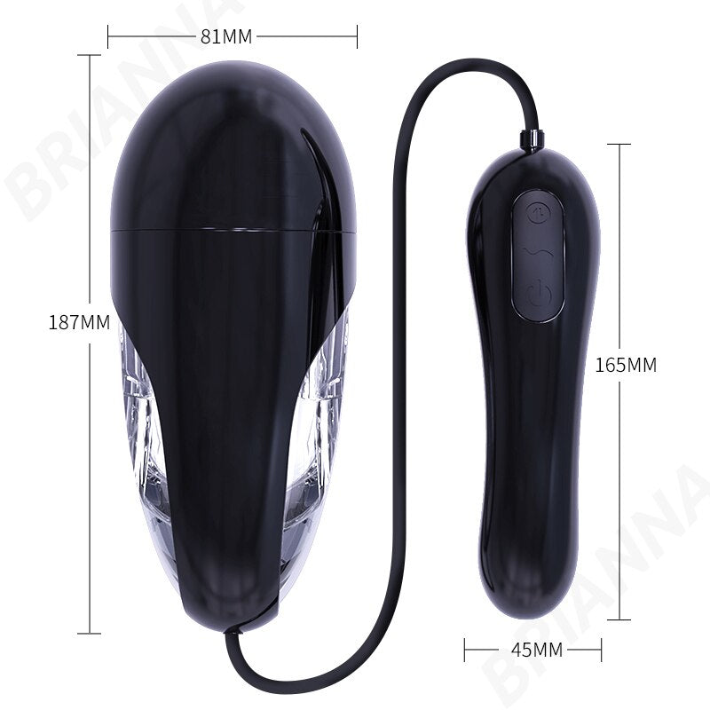 Japanese ชาย Masturbator 18ช่องคลอดดูดชาย Vibrator Ejaculation Exerciser สำเร็จความใคร่คัพเพศของเล่นสำหรับผู้ชาย Masturbators - buysextoyth