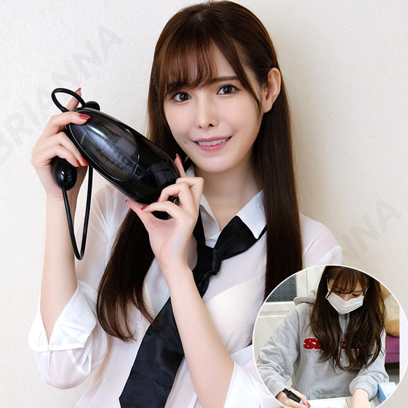 Japanese ชาย Masturbator 18ช่องคลอดดูดชาย Vibrator Ejaculation Exerciser สำเร็จความใคร่คัพเพศของเล่นสำหรับผู้ชาย Masturbators - buysextoyth