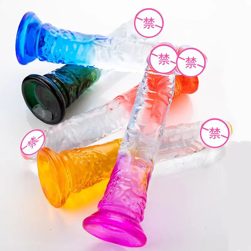 ดูดแรงสูงถ้วย Jelly Big จริง Dildo ขนาดใหญ่ Penis Dick Anal หญิงเซ็กซี่ผลิตภัณฑ์เซ็กซ์ทอยสำหรับผู้หญิงผู้ใหญ่18ผู้ชาย Sexyshop - buysextoyth