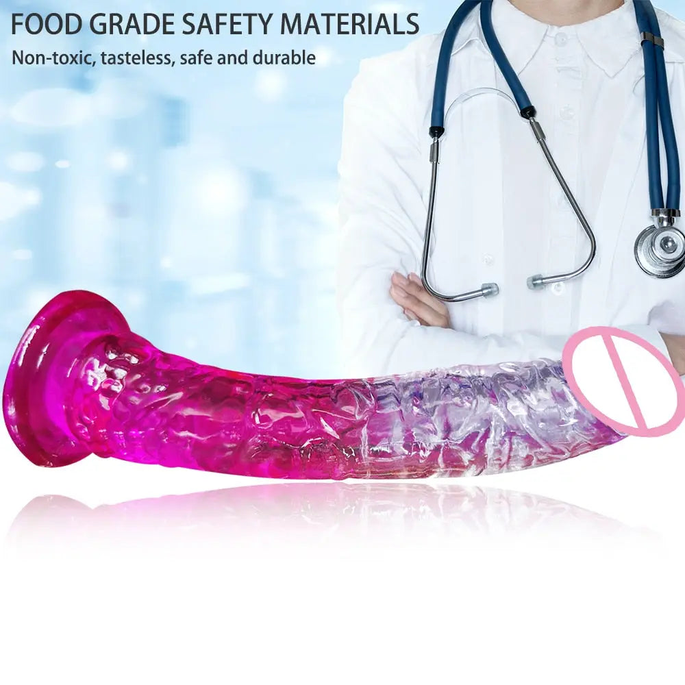 ดูดแรงสูงถ้วย Jelly Big จริง Dildo ขนาดใหญ่ Penis Dick Anal หญิงเซ็กซี่ผลิตภัณฑ์เซ็กซ์ทอยสำหรับผู้หญิงผู้ใหญ่18ผู้ชาย Sexyshop - buysextoyth
