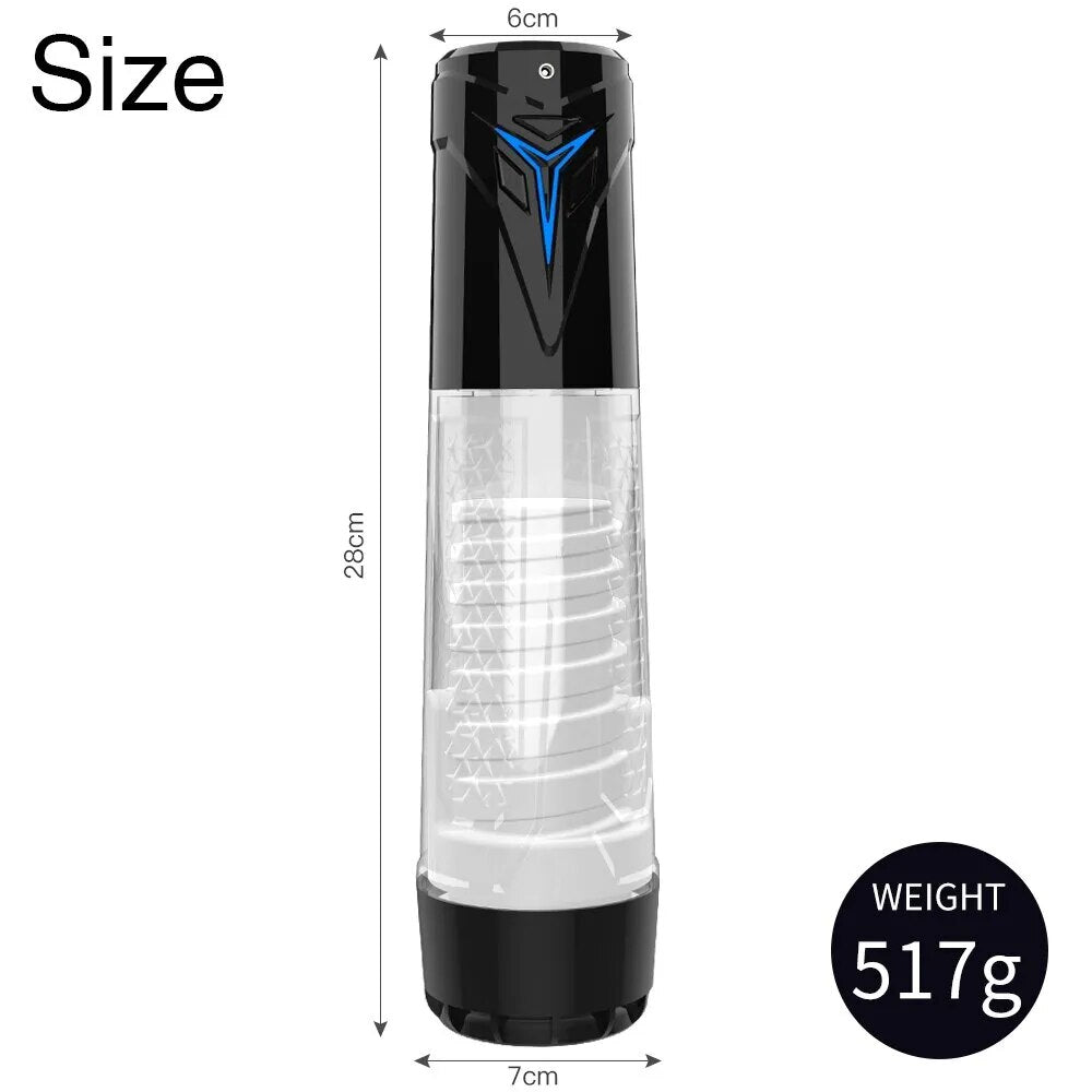 Jiuai Cheap Prise 3D Artificial Vagina Automatic Sucking Thrusting Masturbator Cup Adult Sex Toy For Men - buysextoyth