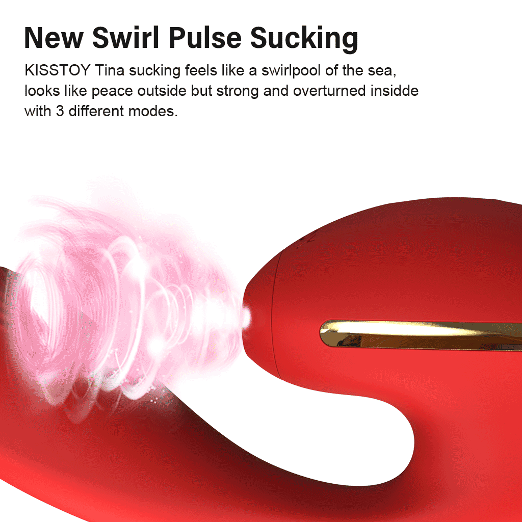 KISTOY Tina สวมใส่ Sucking Vibrator ความร้อน G จุดกระตุ้นที่มีประสิทธิภาพ Clitoris Sucker เซ็กซ์ทอยสำหรับสตรี - buysextoyth