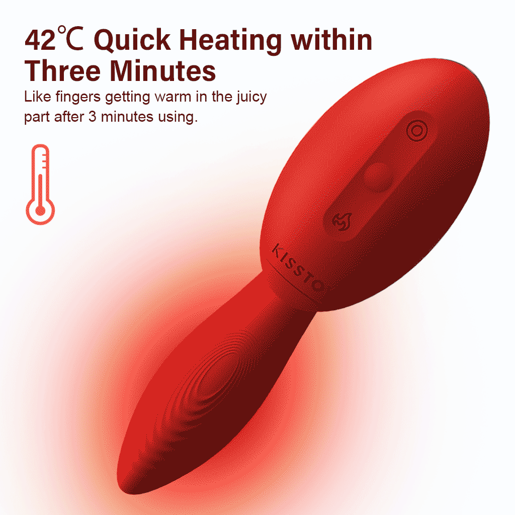 KISTOY Tina สวมใส่ Sucking Vibrator ความร้อน G จุดกระตุ้นที่มีประสิทธิภาพ Clitoris Sucker เซ็กซ์ทอยสำหรับสตรี - buysextoyth