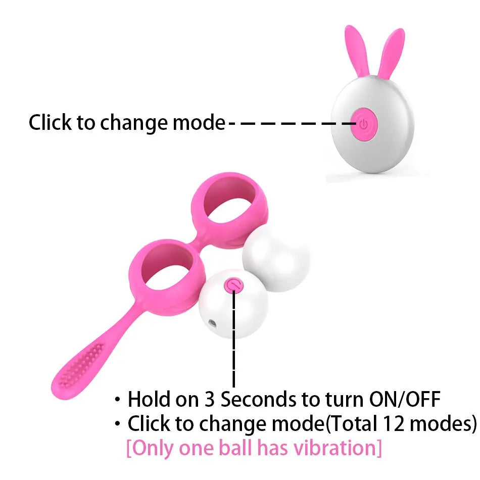 รีโมทคอนโทรล Kegel จำลอง Ben 10 Wa ช่องคลอดไข่ Vibrator Intimate ผลิตภัณฑ์เซ็กซ์ทอยสำหรับผู้หญิงผู้ใหญ่ผู้หญิงช่องคลอด - buysextoyth