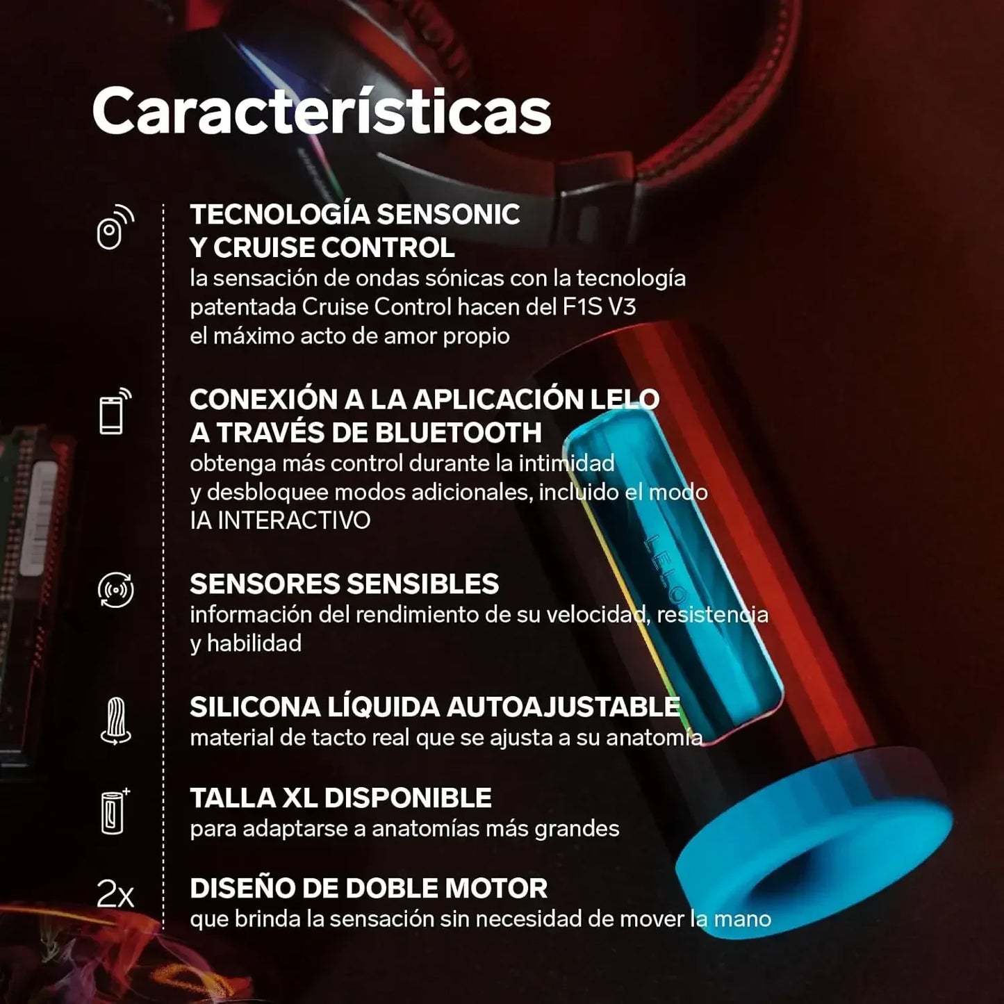 LELO F1S V3 Male Masturbator Pleasure Console with App Automatic Masturbator with 8 Settings and an AI. Adult Sex Toys for Men - buysextoyth