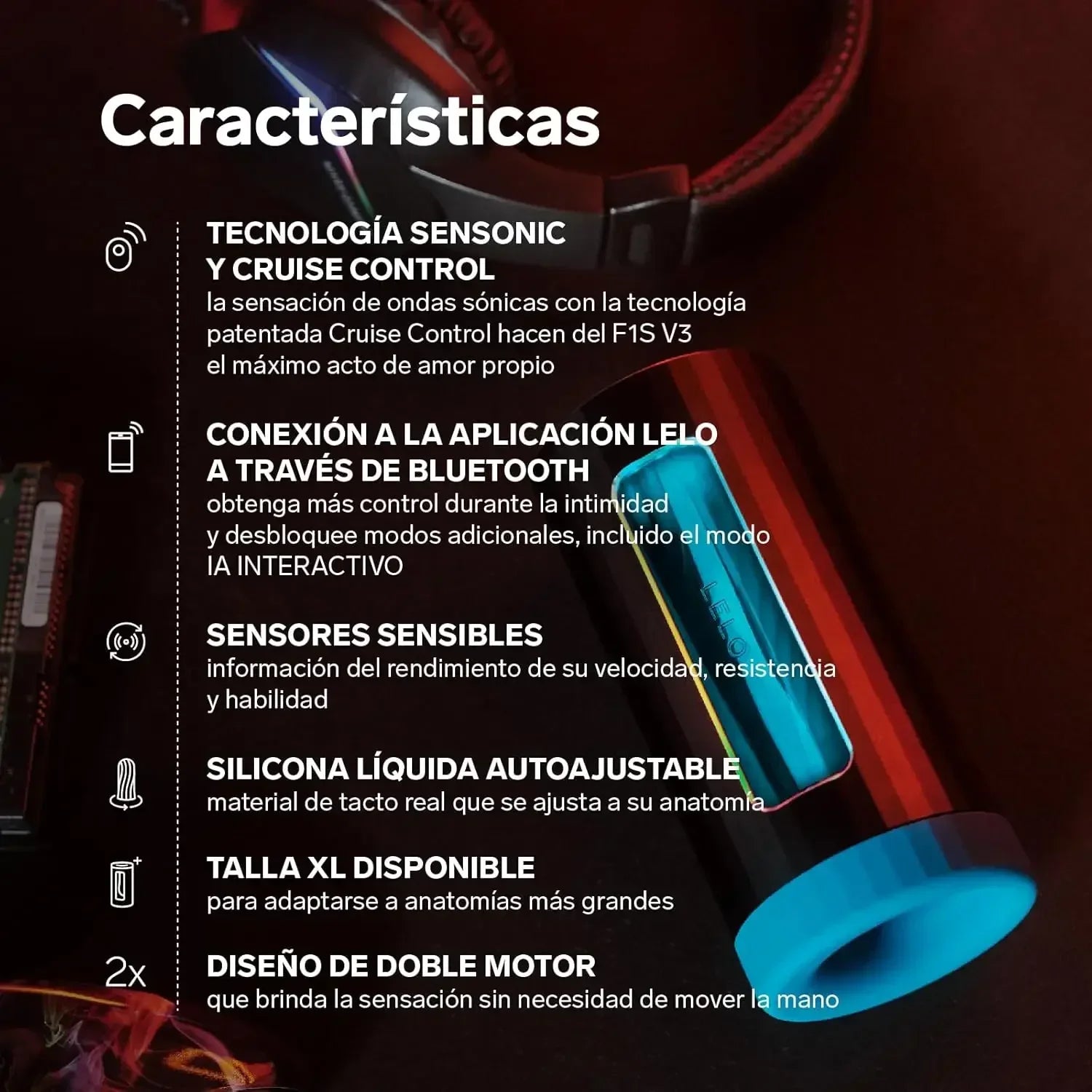LELO F1S V3 Male Masturbator Pleasure Console with App Automatic Masturbator with 8 Settings and an AI. Adult Sex Toys for Men - buysextoyth
